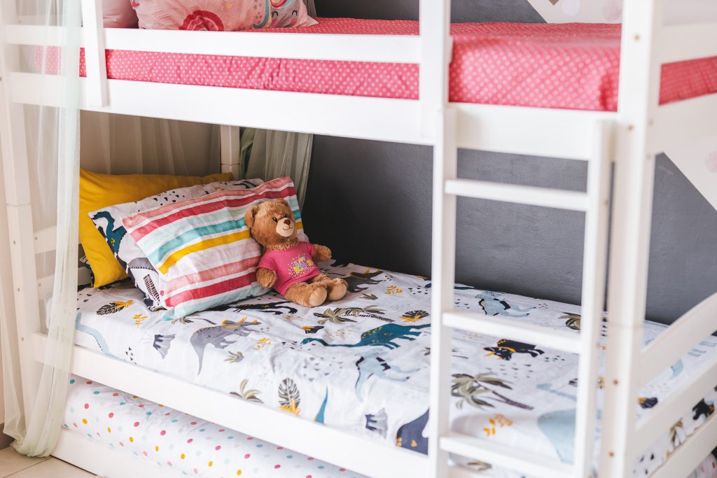 łóżko piętrowe dla dziecka